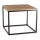 Mesa de centro KVADRATO 50x61 cm preto