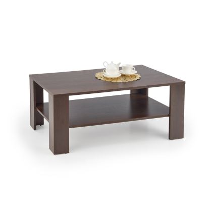 Mesa de centro KWADRO 53x110 cm escuro nogueira