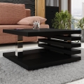 Mesa de centro KYOTO 31x60 cm mate preto