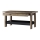 Mesa de centro LANDU 50x100 cm castanho/preto