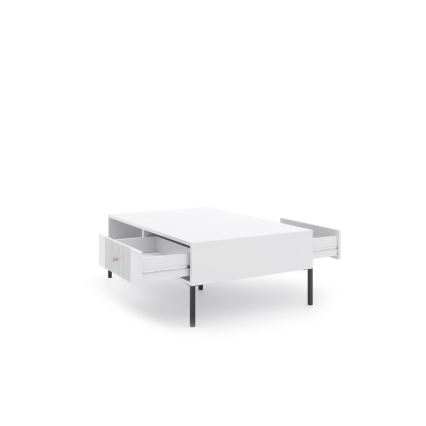 Mesa de centro LUE branca/preta