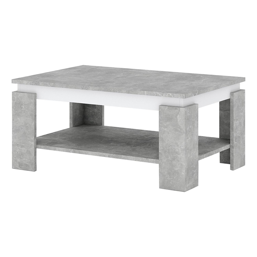 Mesa de centro LUNO betão cinzento/antracite