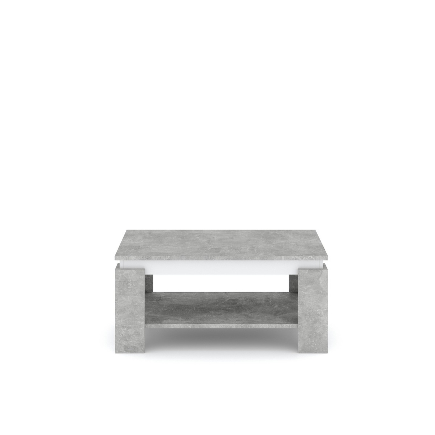 Mesa de centro LUNO betão cinzento/antracite