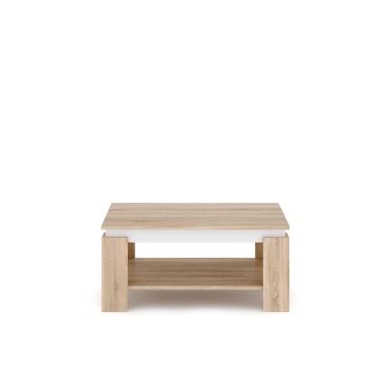 Mesa de centro LUNO carvalho sonoma/branco