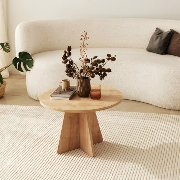 Mesa de centro MUSHROOM 40x60 cm carvalho safira