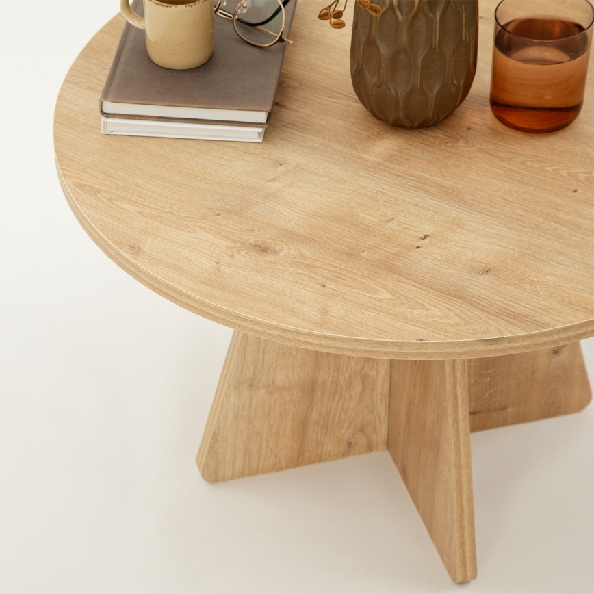 Mesa de centro MUSHROOM 40x60 cm carvalho safira