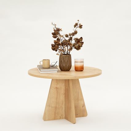 Mesa de centro MUSHROOM 40x60 cm carvalho safira