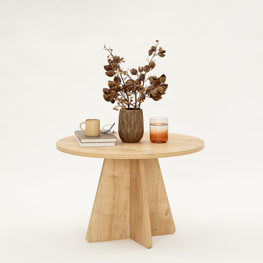 Mesa de centro MUSHROOM 40x60 cm carvalho safira