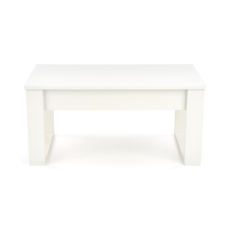 Mesa de apoio com gavetas NEA 52x110 cm branco