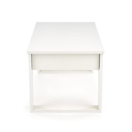 Mesa de apoio com gavetas NEA 52x110 cm branco