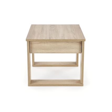 Mesa de apoio com gaveta NEA 52x60 cm carvalho sonoma
