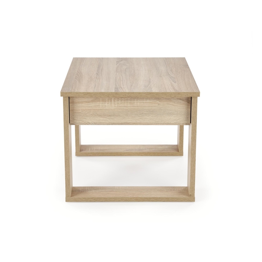 Mesa de apoio com gaveta NEA 52x60 cm carvalho sonoma