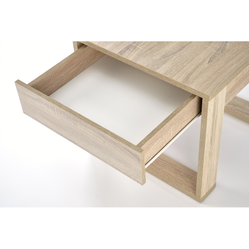 Mesa de apoio com gaveta NEA 52x60 cm carvalho sonoma