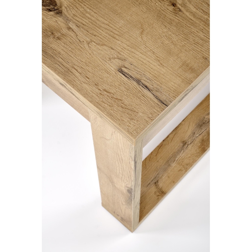 Mesa de apoio com gaveta NEA 52x60 cm carvalho wotan