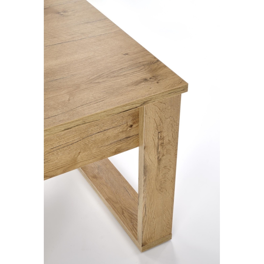 Mesa de apoio com gaveta NEA 52x60 cm carvalho wotan