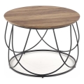 Mesa de centro NUBIRA 41x60 cm preto/castanho