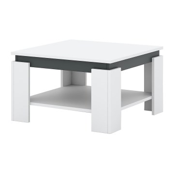 Mesa de centro OLAF branca/antracite