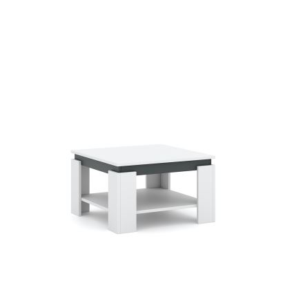 Mesa de centro OLAF branca/antracite