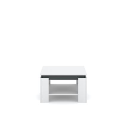 Mesa de centro OLAF branca/antracite