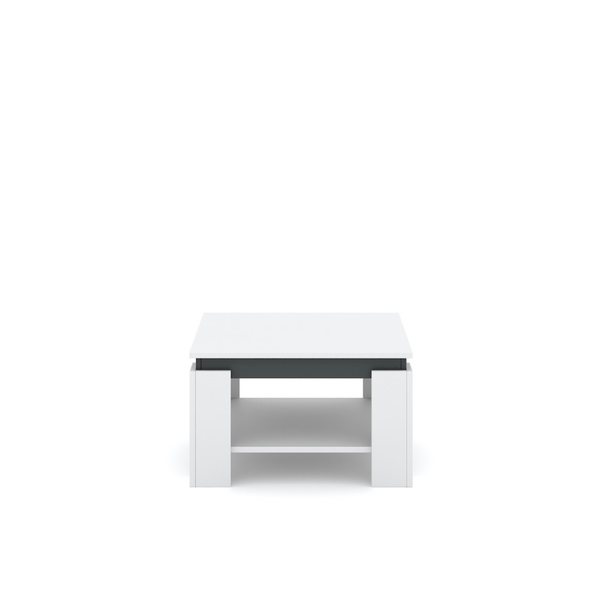 Mesa de centro OLAF branca/antracite