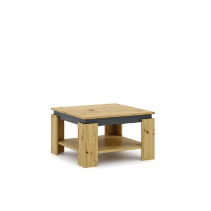 Mesa de centro OLAF carvalho artisan/antracite