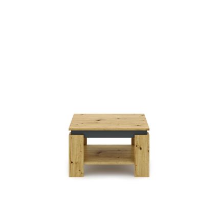Mesa de centro OLAF carvalho artisan/antracite