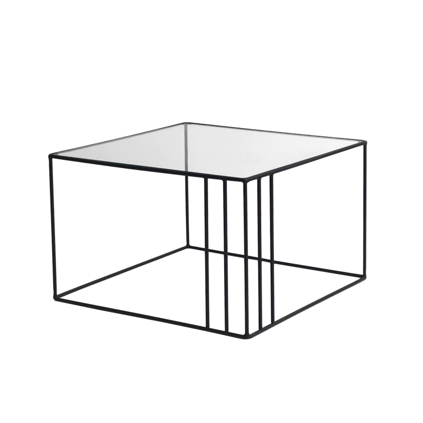 Mesa de centro OUTLINE 36x55 cm preto/claro