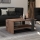 Mesa de centro OVA 35x80 cm castanho/antracite