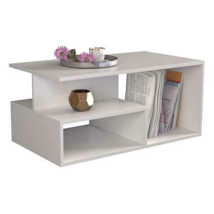 Mesa de centro PRIMA 43x90 cm branco