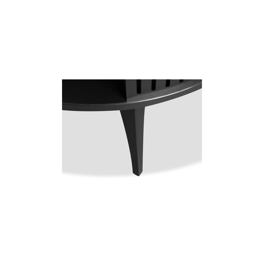 Mesa de centro ROENNI 44x75 cm preto/branco