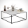 Mesa de centro ROYAL 43x75 cm preto/branco