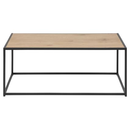 Mesa de centro SARON carvalho/preto