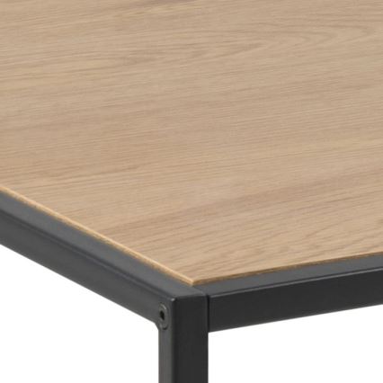 Mesa de centro SARON carvalho/preto