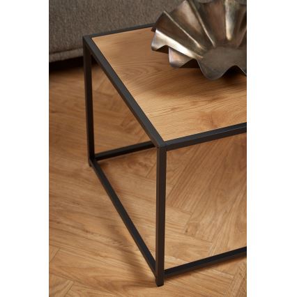 Mesa de centro SARON carvalho/preto