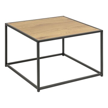 Mesa de centro SARON carvalho/preto