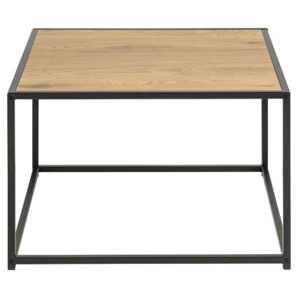 Mesa de centro SARON carvalho/preto