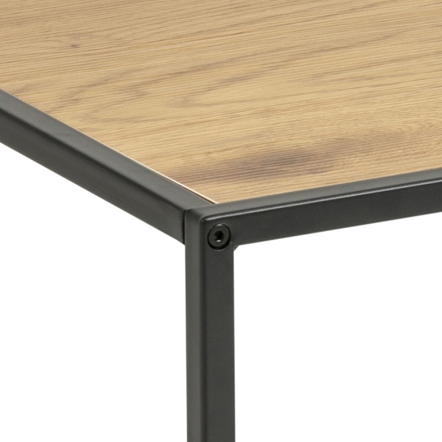 Mesa de centro SARON carvalho/preto