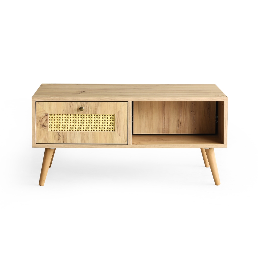 Mesa de centro SIDYMA 45x97 cm castanho