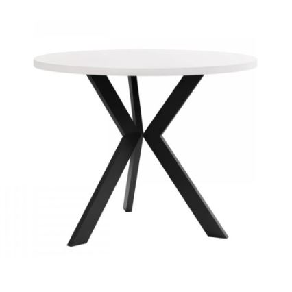 Mesa de centro STK 50x65 cm preto/branco