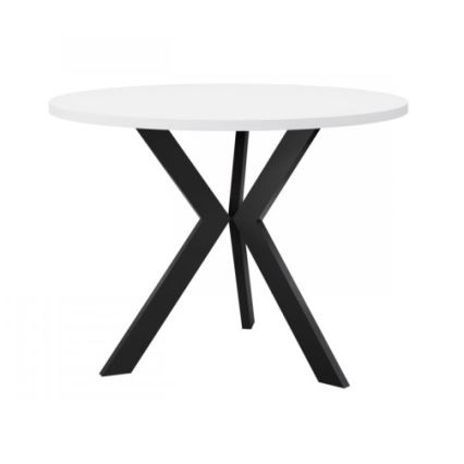 Mesa de centro STK 50x65 cm preto/branco