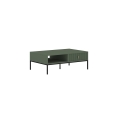Mesa de centro SUE verde/preta