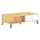 Mesa de centro SULA carvalho artisan/branco