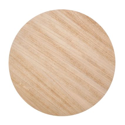 Mesa de centro TRAFICA 41x41 cm preto/bege