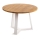 Mesa de centro TRILEG 48x70 cm branco/carvalho