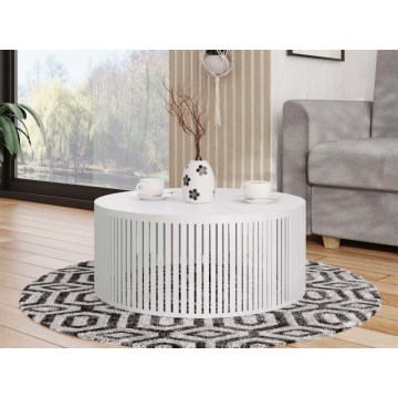 Mesa de centro VELEDE 25x58,5 cm branco