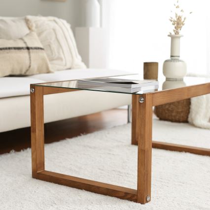 Mesa de centro VIA 40x85 cm pinho