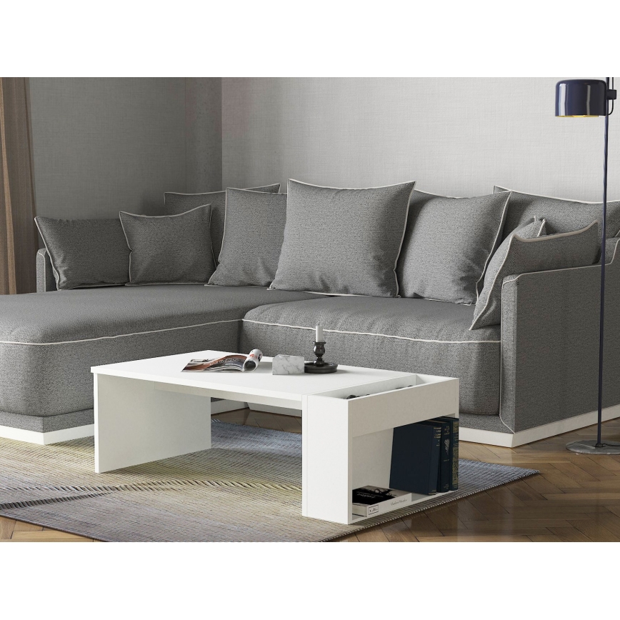 Mesa de centro VIEW 34x95 cm branco