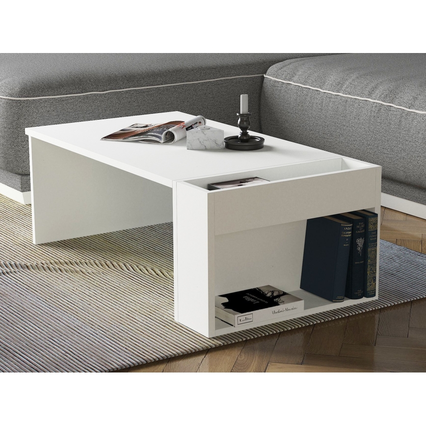 Mesa de centro VIEW 34x95 cm branco