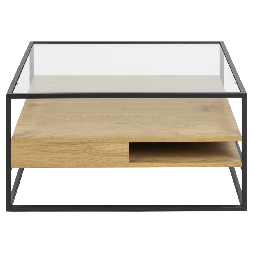 Mesa de centro ZEIN carvalho/preto