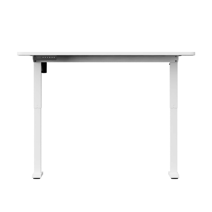 Mesa de escritório ajustável em altura LEVANO 140x60 cm branco